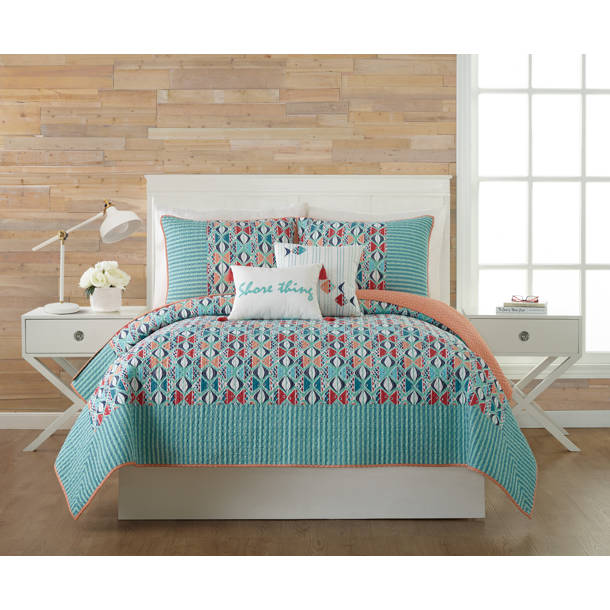 Vera Bradley Go Fish Embroidered Throw Pillow & Reviews Wayfair